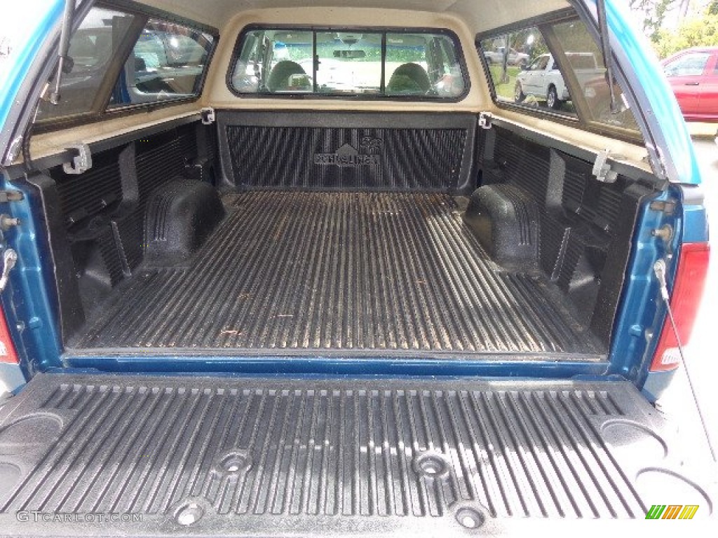 2000 F150 XL Extended Cab - Island Blue Metallic / Medium Graphite photo #18