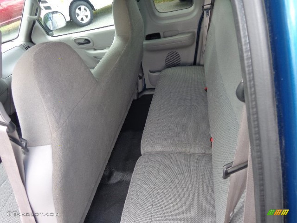 2000 F150 XL Extended Cab - Island Blue Metallic / Medium Graphite photo #20