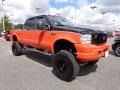 Black/Competition Orange - F250 Super Duty Harley Davidson Crew Cab 4x4 Photo No. 16