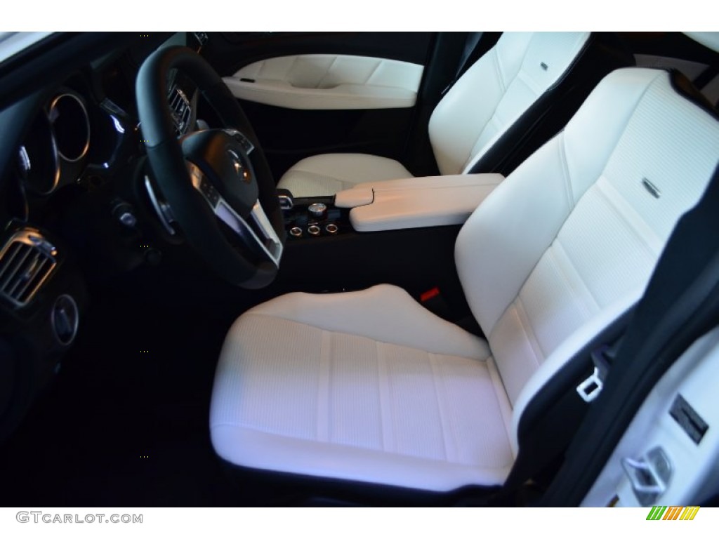 designo White Interior 2014 Mercedes-Benz CLS 63 AMG Photo #85955805