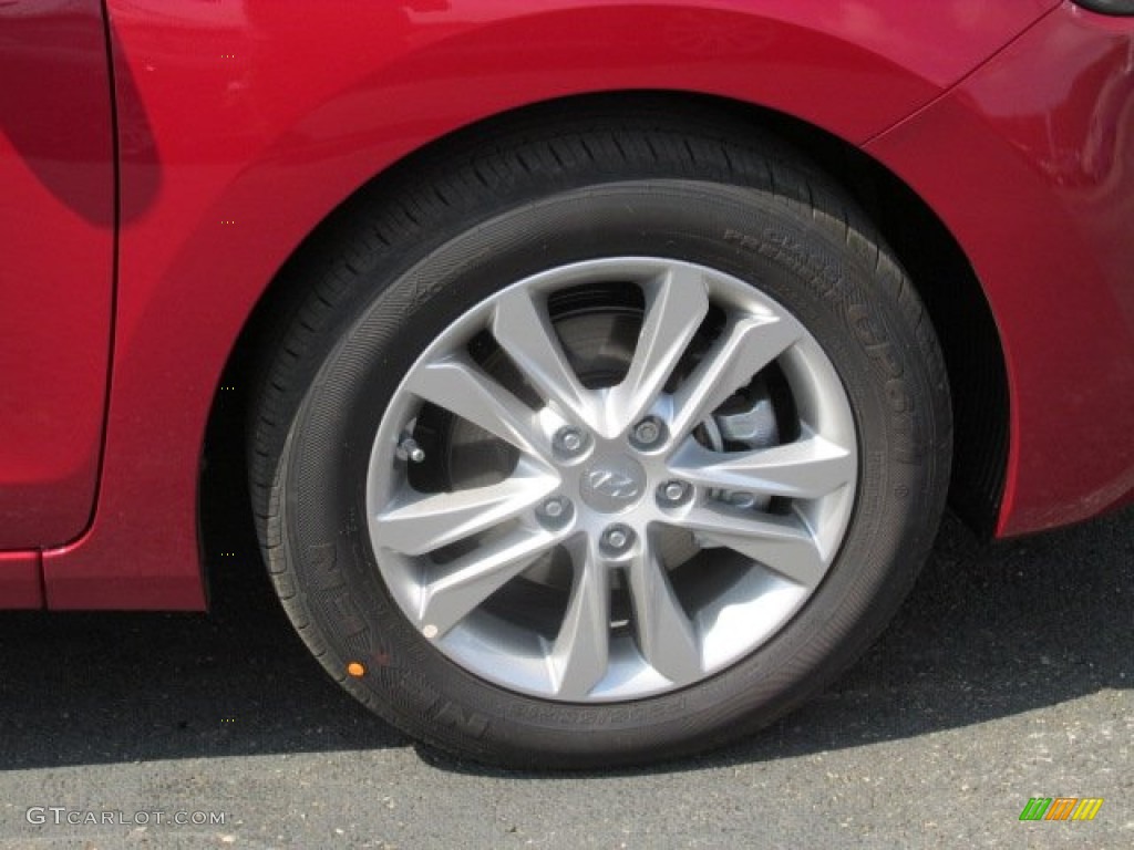 2013 Elantra GT - Red / Black photo #3