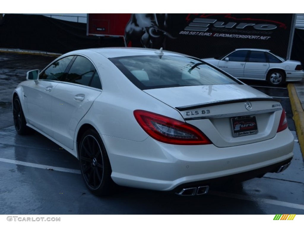 2014 CLS 63 AMG - Diamond White Metallic / designo White photo #32