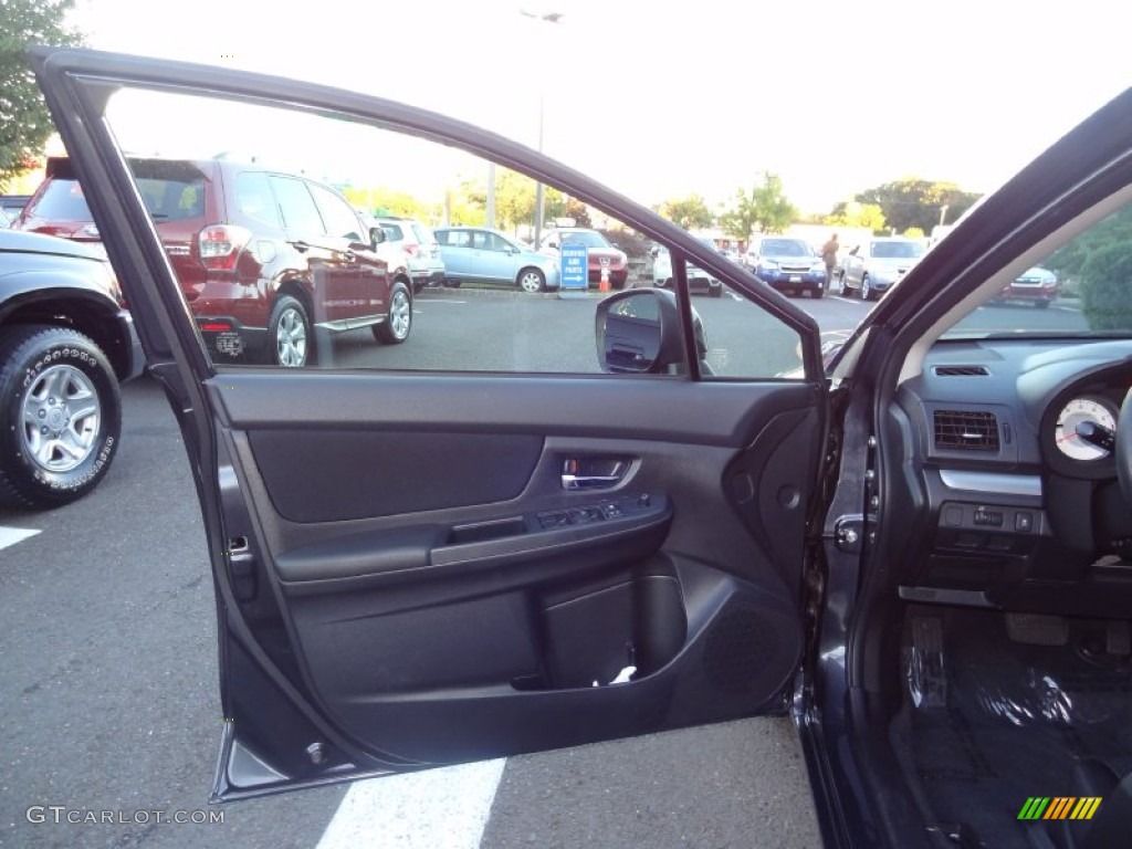 2012 Impreza 2.0i Premium 4 Door - Dark Gray Metallic / Black photo #21