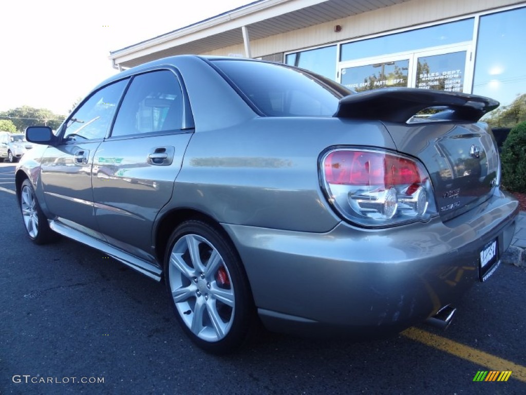 2006 Impreza WRX Sedan - Steel Gray Metallic / Anthracite Black photo #3