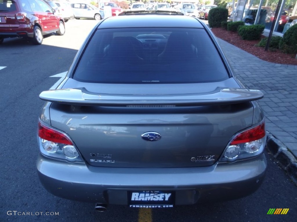 2006 Impreza WRX Sedan - Steel Gray Metallic / Anthracite Black photo #5