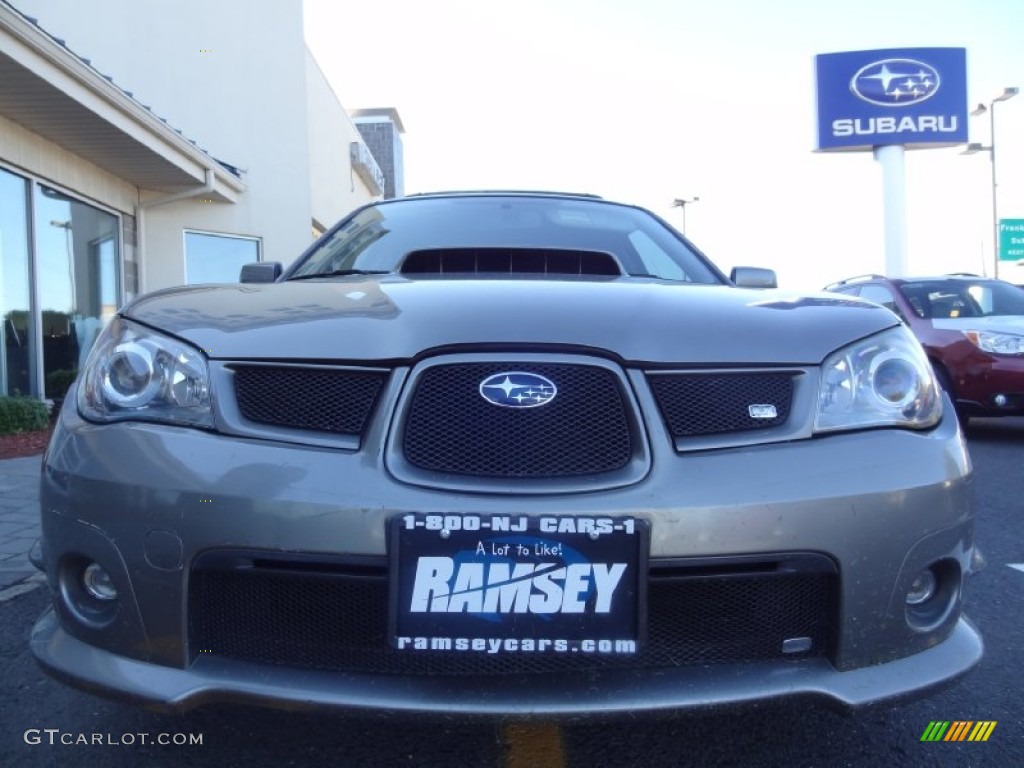 2006 Impreza WRX Sedan - Steel Gray Metallic / Anthracite Black photo #9