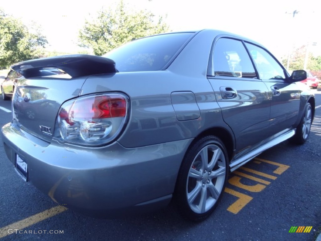 2006 Impreza WRX Sedan - Steel Gray Metallic / Anthracite Black photo #13