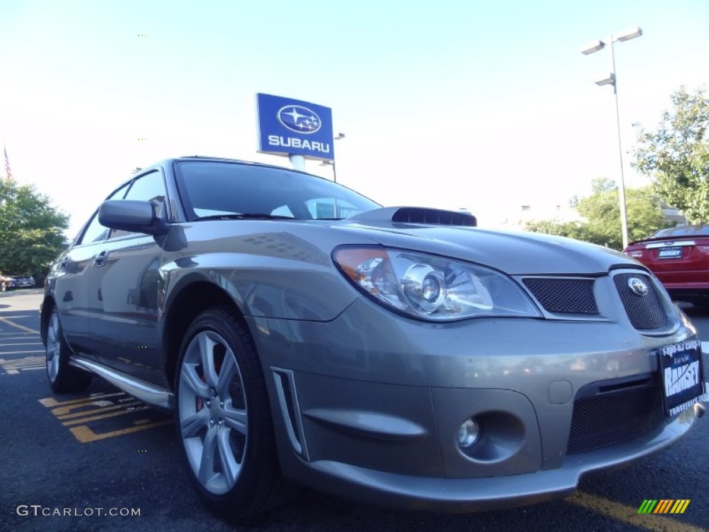 2006 Impreza WRX Sedan - Steel Gray Metallic / Anthracite Black photo #15