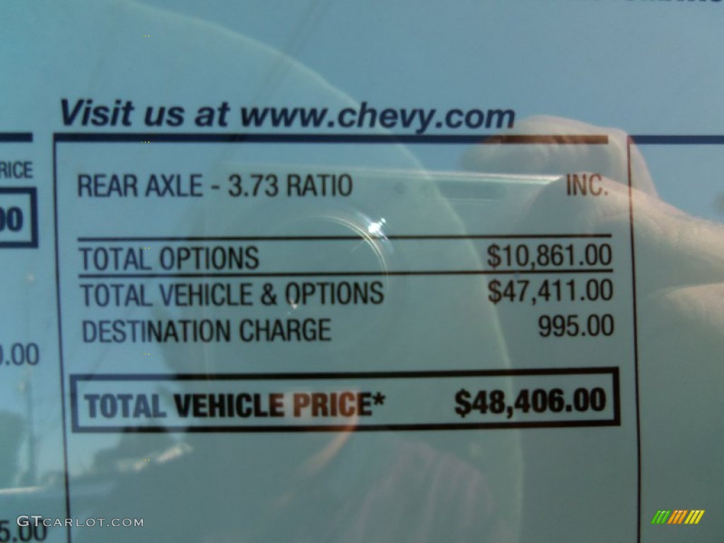 2014 Chevrolet Silverado 2500HD WT Crew Cab 4x4 Window Sticker Photo #85957107