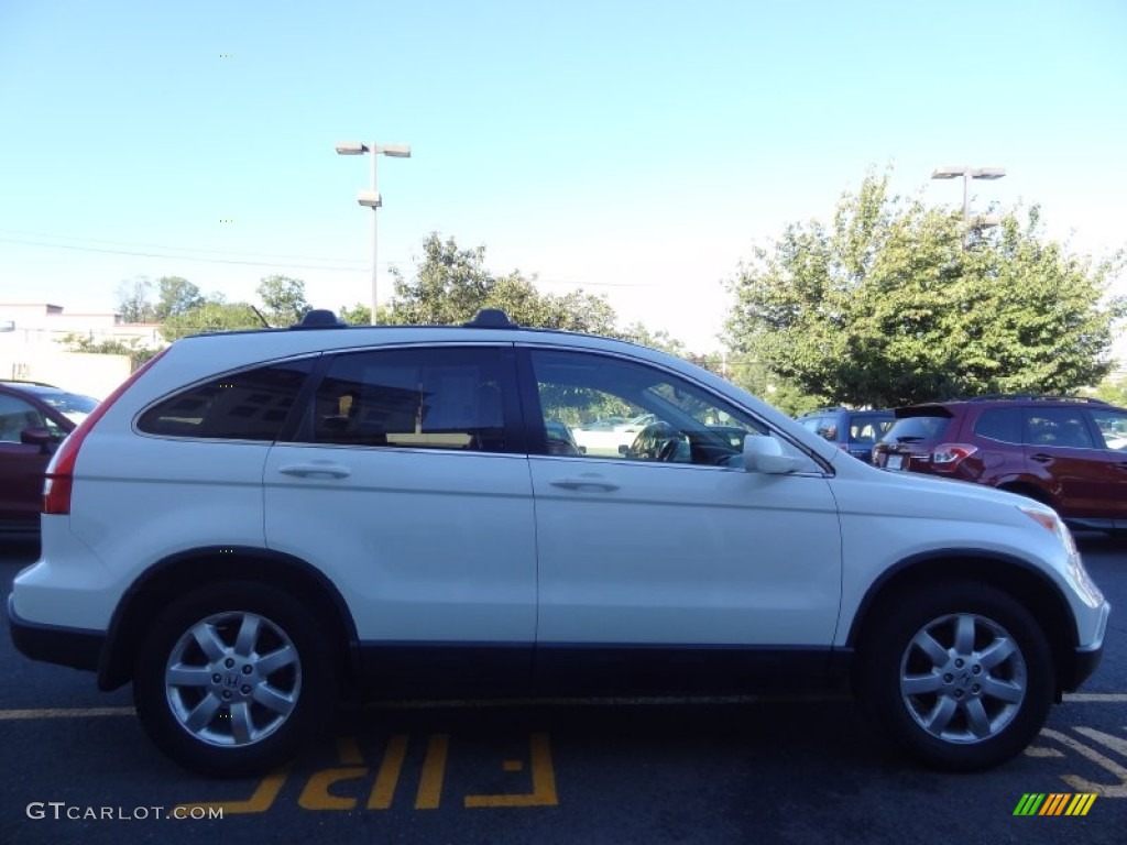 2007 CR-V EX-L 4WD - Taffeta White / Gray photo #7