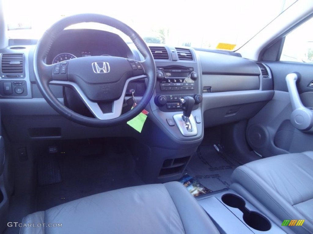 2007 CR-V EX-L 4WD - Taffeta White / Gray photo #11