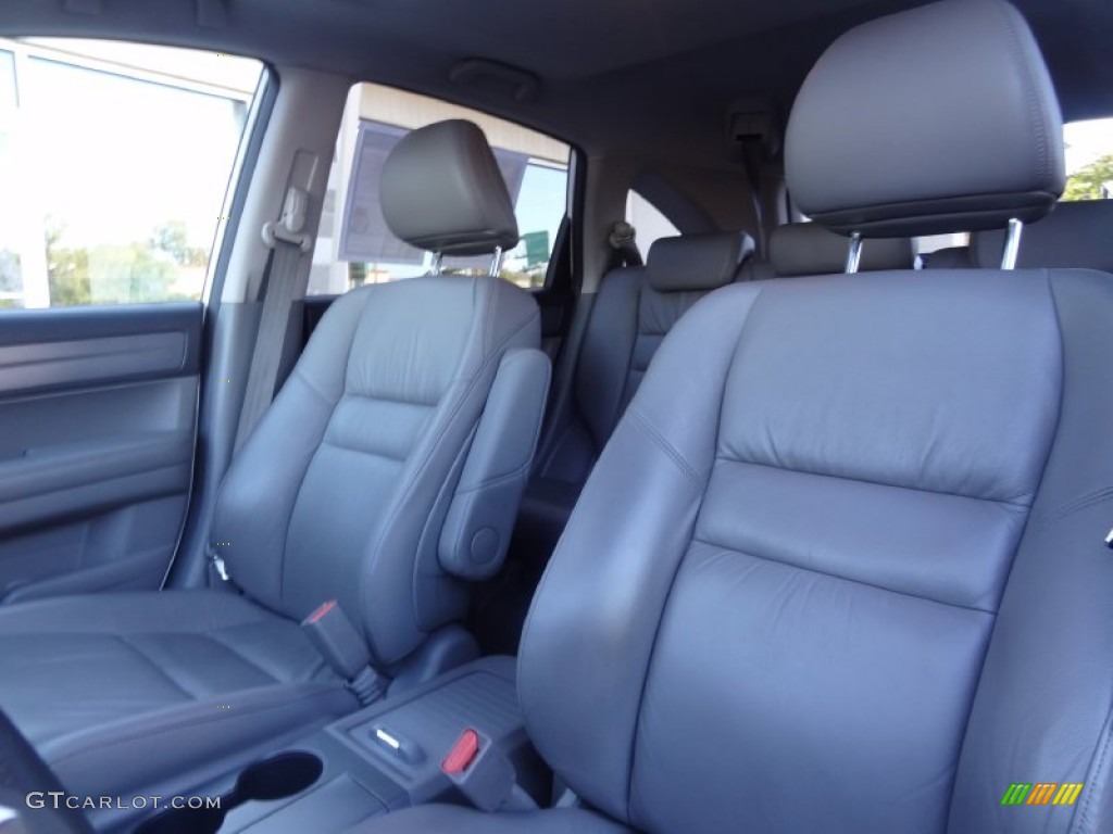 2007 CR-V EX-L 4WD - Taffeta White / Gray photo #12