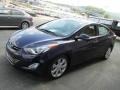 2013 Indigo Night Hyundai Elantra Limited  photo #5