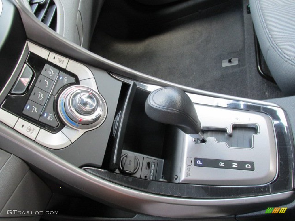 2013 Elantra GLS - Harbor Gray Metallic / Gray photo #10