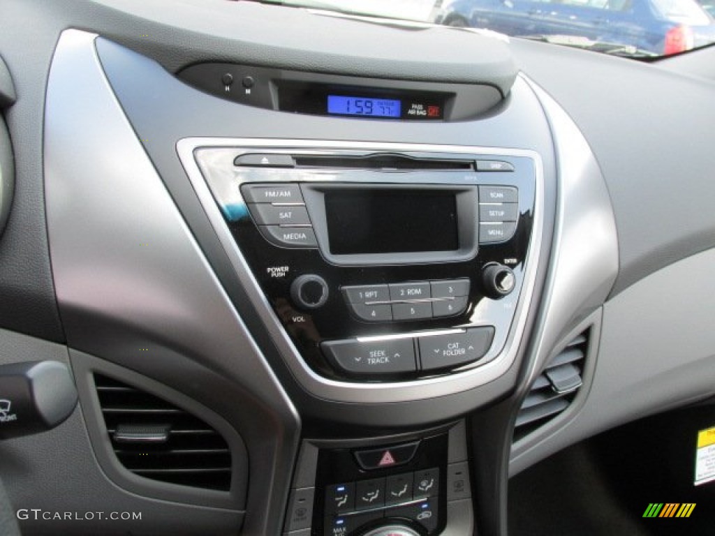 2013 Elantra GLS - Harbor Gray Metallic / Gray photo #11