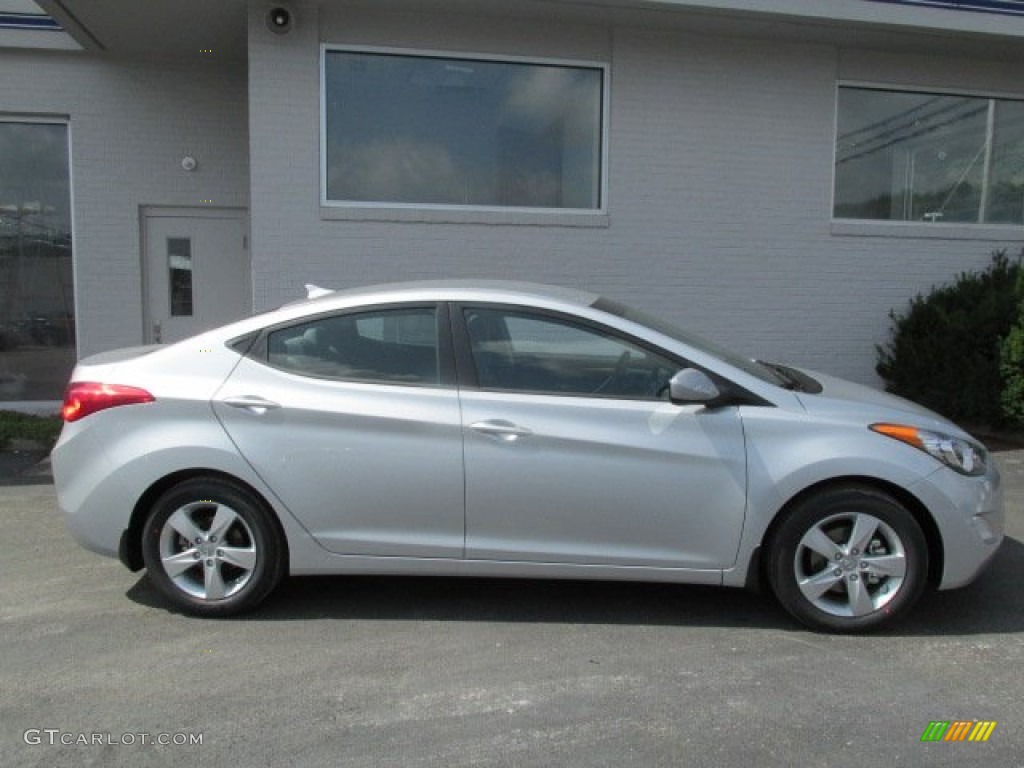 2013 Elantra GLS - Silver / Gray photo #2
