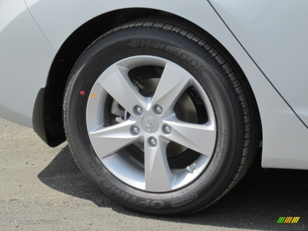 2013 Elantra GLS - Silver / Gray photo #3