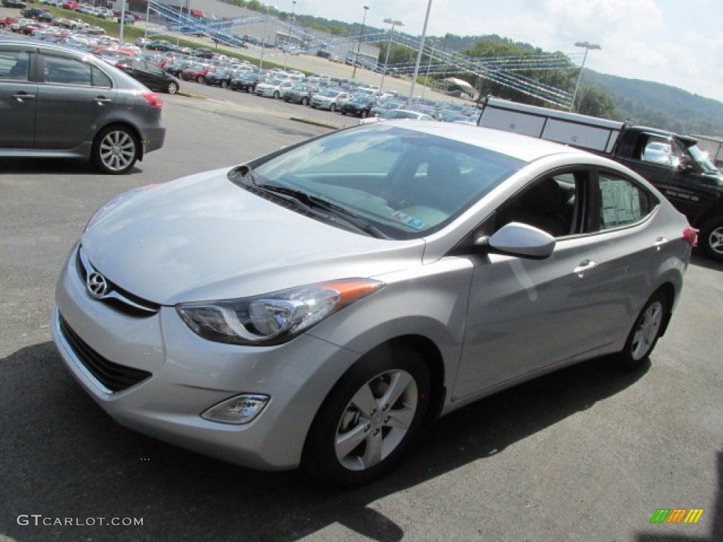 2013 Elantra GLS - Silver / Gray photo #4
