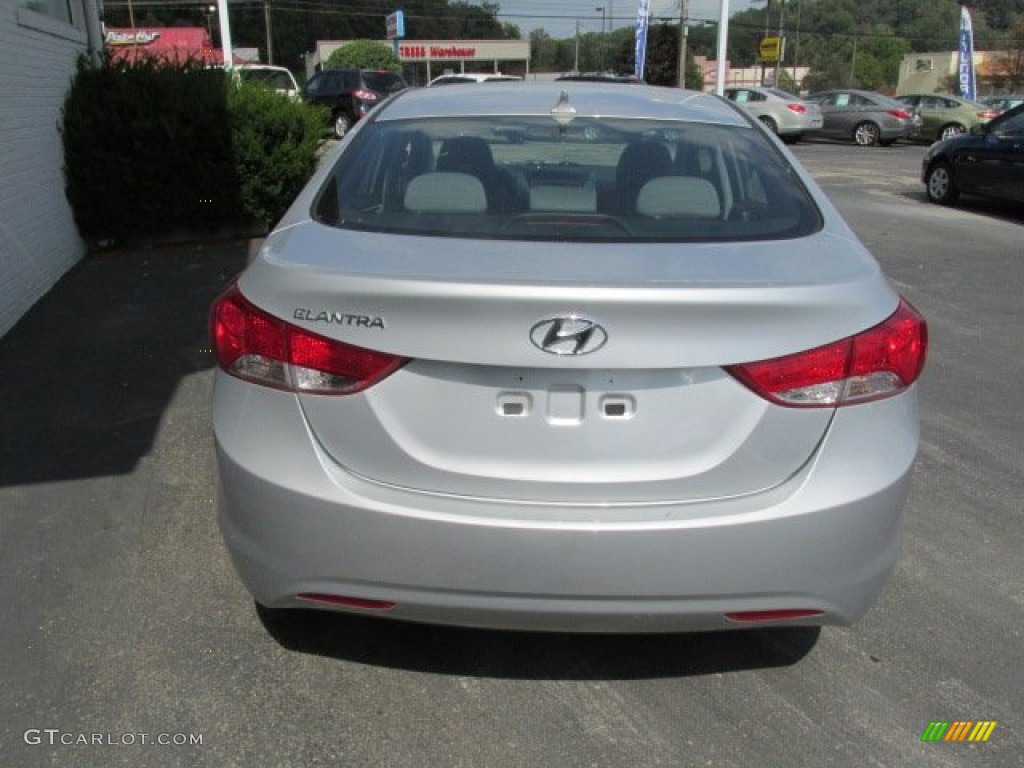 2013 Elantra GLS - Silver / Gray photo #6