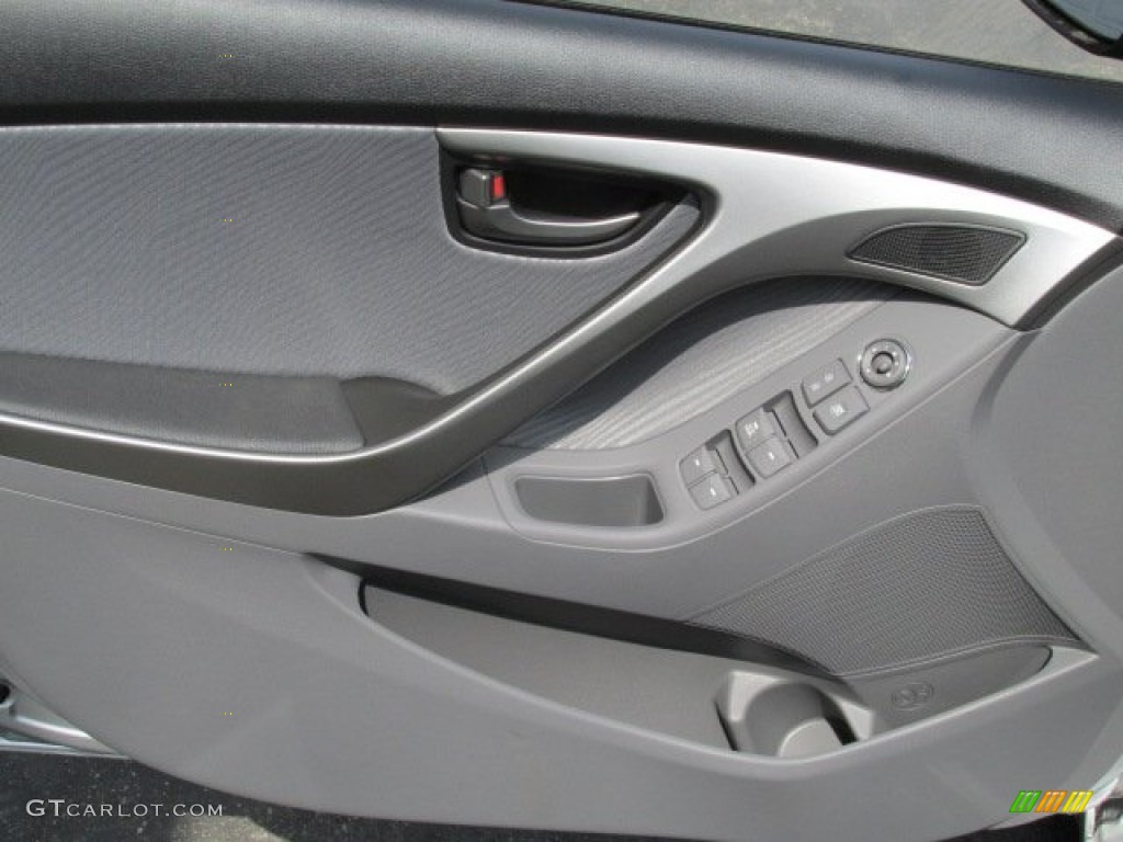 2013 Elantra GLS - Silver / Gray photo #8