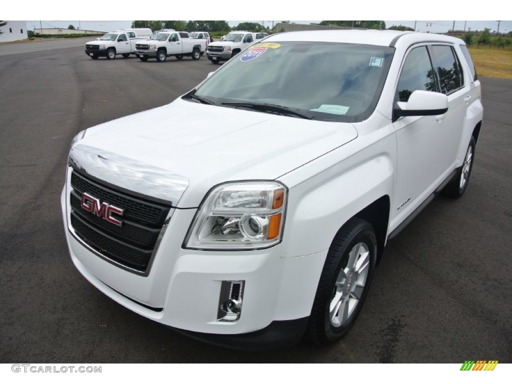 Olympic White 2011 GMC Terrain SLE Exterior Photo #85959753