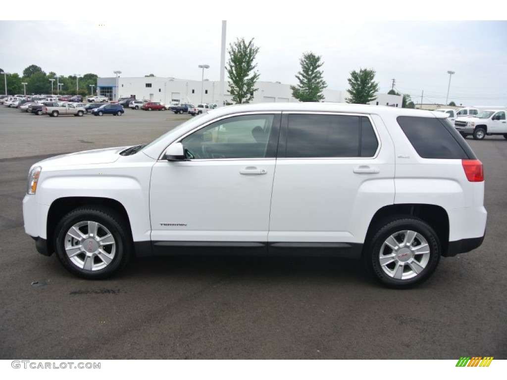 Olympic White 2011 GMC Terrain SLE Exterior Photo #85959759