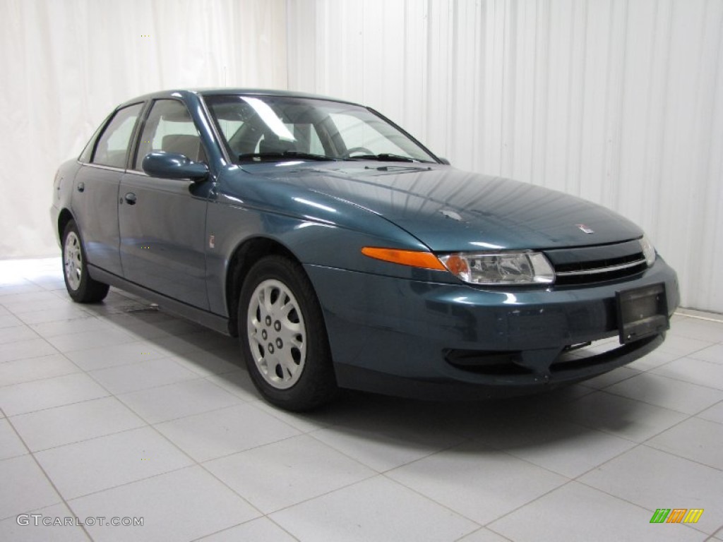 Medium Blue 2002 Saturn L Series L200 Sedan Exterior Photo #85960050