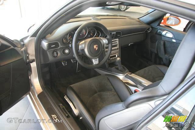 2007 911 GT3 RS - Arctic Silver Metallic/Orange / Black photo #73