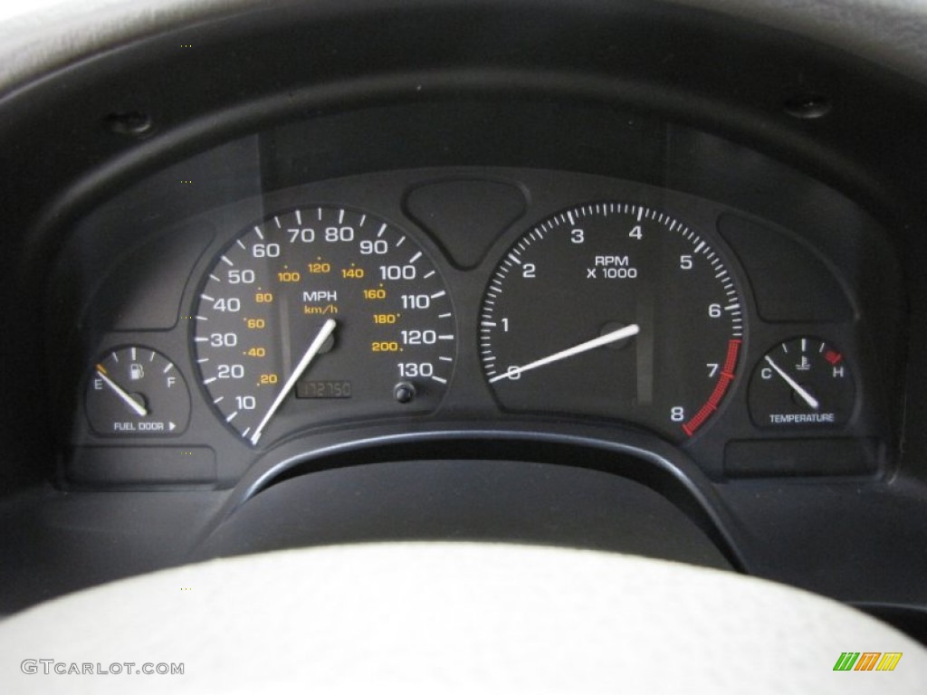 2002 Saturn L Series L200 Sedan Gauges Photo #85960119