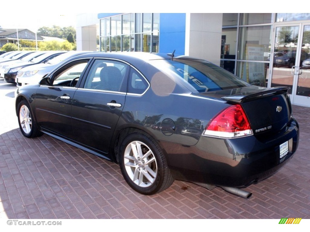2012 Impala LTZ - Ashen Gray Metallic / Ebony photo #2