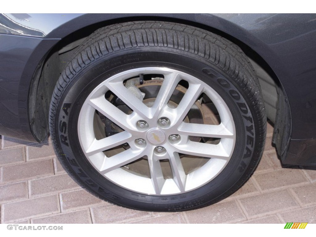 2012 Impala LTZ - Ashen Gray Metallic / Ebony photo #4