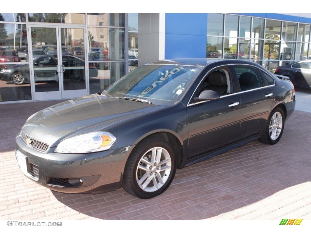 2012 Impala LTZ - Ashen Gray Metallic / Ebony photo #11