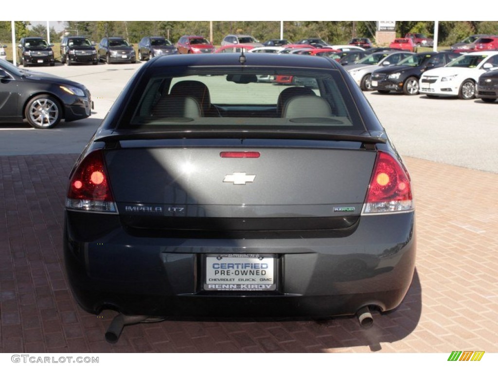2012 Impala LTZ - Ashen Gray Metallic / Ebony photo #14