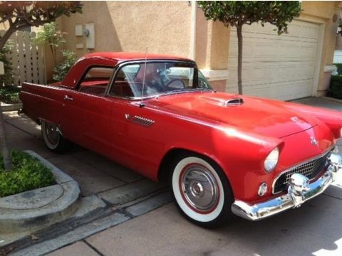 1955 Ford Thunderbird Convertible Data, Info and Specs