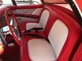 Red/White 1955 Ford Thunderbird Convertible Interior Color