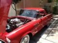 1955 Torch Red Ford Thunderbird Convertible  photo #11