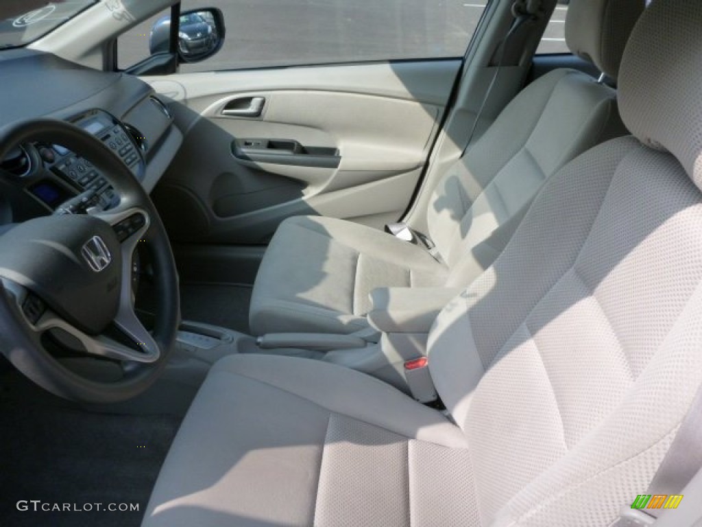 2011 Insight Hybrid EX - Mediterranean Blue Pearl / Gray photo #10