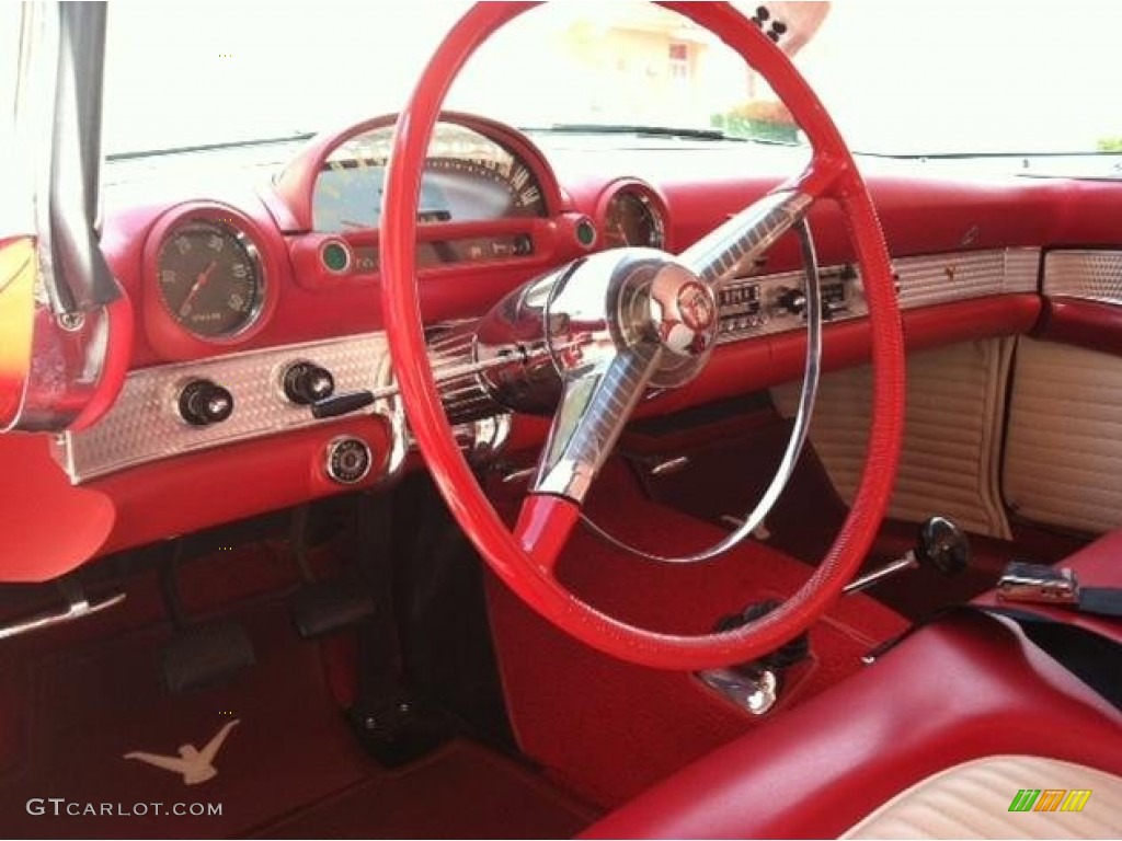 1955 Ford Thunderbird Convertible Steering Wheel Photos