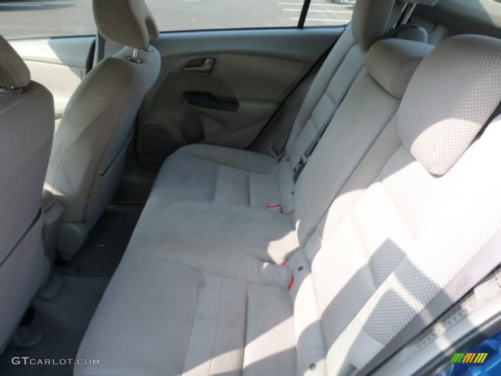2011 Insight Hybrid EX - Mediterranean Blue Pearl / Gray photo #11
