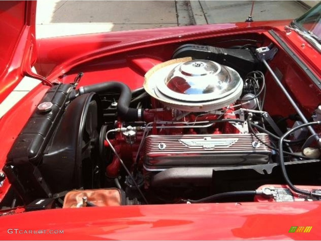 1955 Thunderbird Convertible - Torch Red / Red/White photo #16