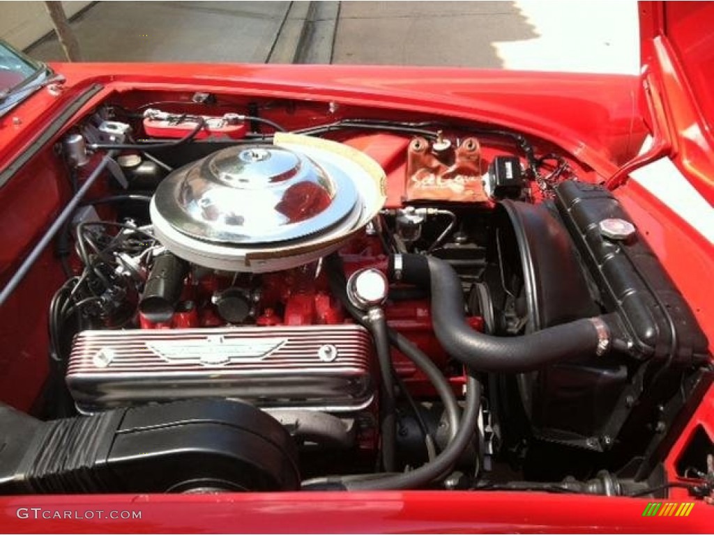 1955 Ford Thunderbird Convertible 292 cid OHV 16-Valve V8 Engine Photo #85962336