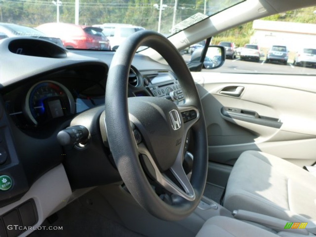 2011 Insight Hybrid EX - Mediterranean Blue Pearl / Gray photo #15