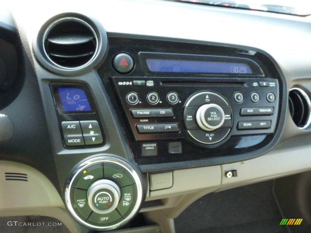 2011 Insight Hybrid EX - Mediterranean Blue Pearl / Gray photo #18