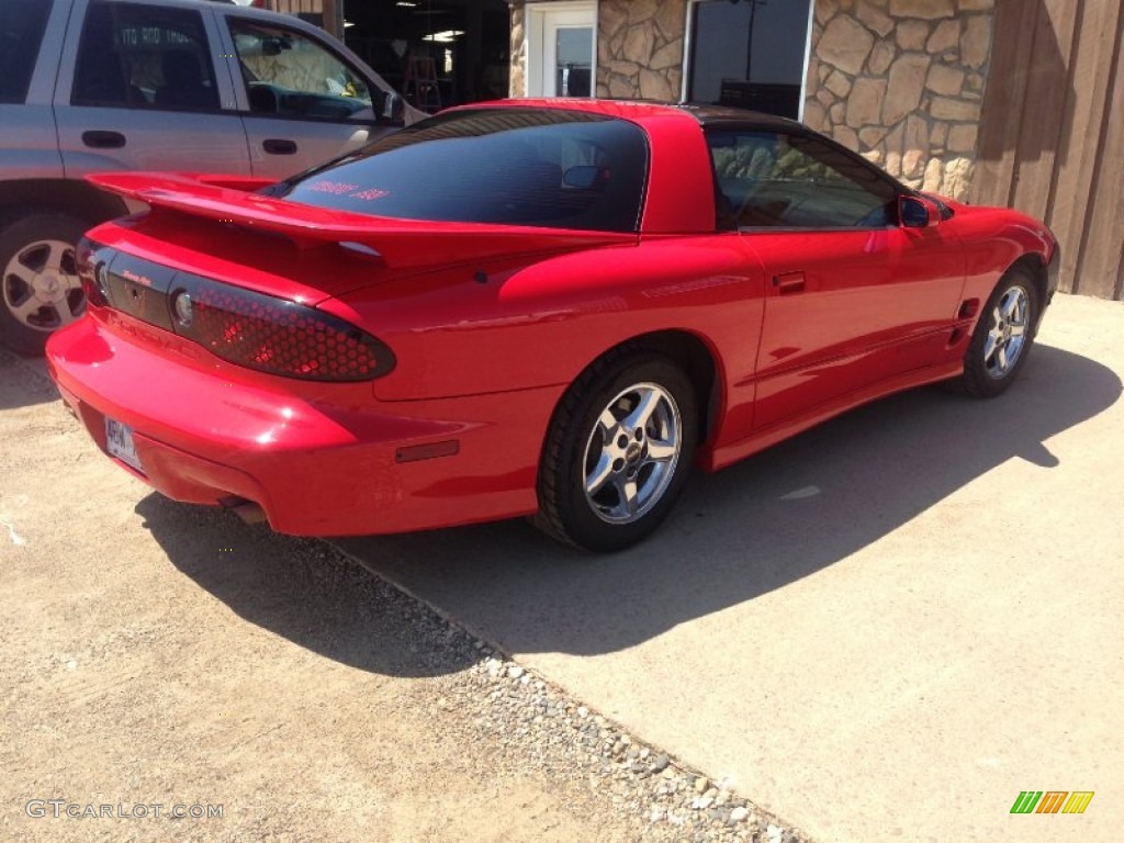 1998 Firebird Trans Am Coupe - Bright Red / Dark Pewter photo #2