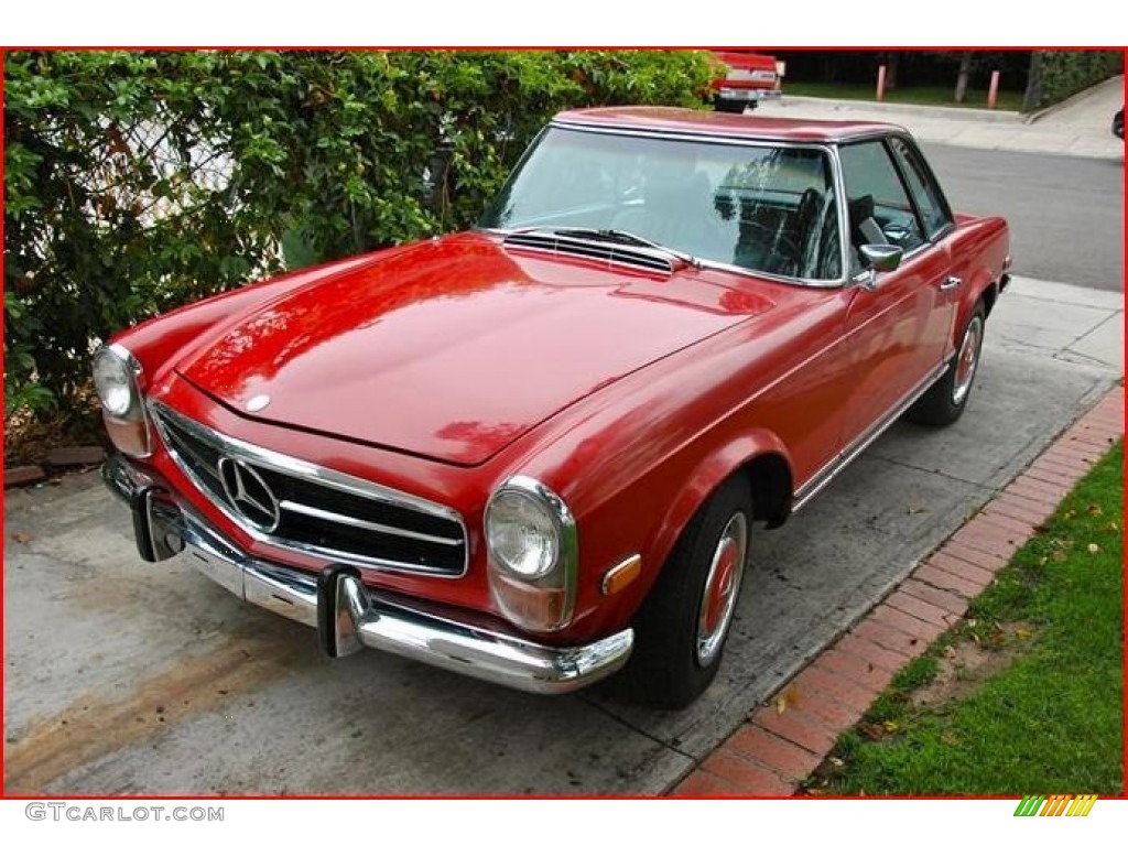 Signal Red Mercedes-Benz SL Class