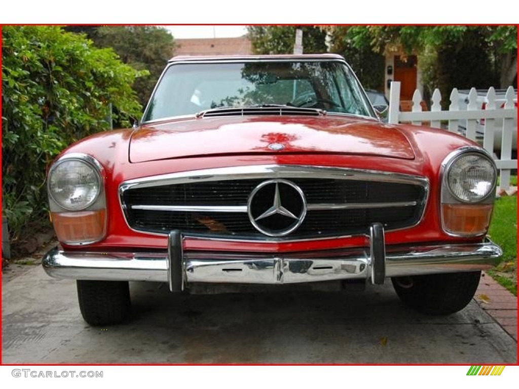 Signal Red 1971 Mercedes-Benz SL Class 280 SL Roadster Exterior Photo #85963077