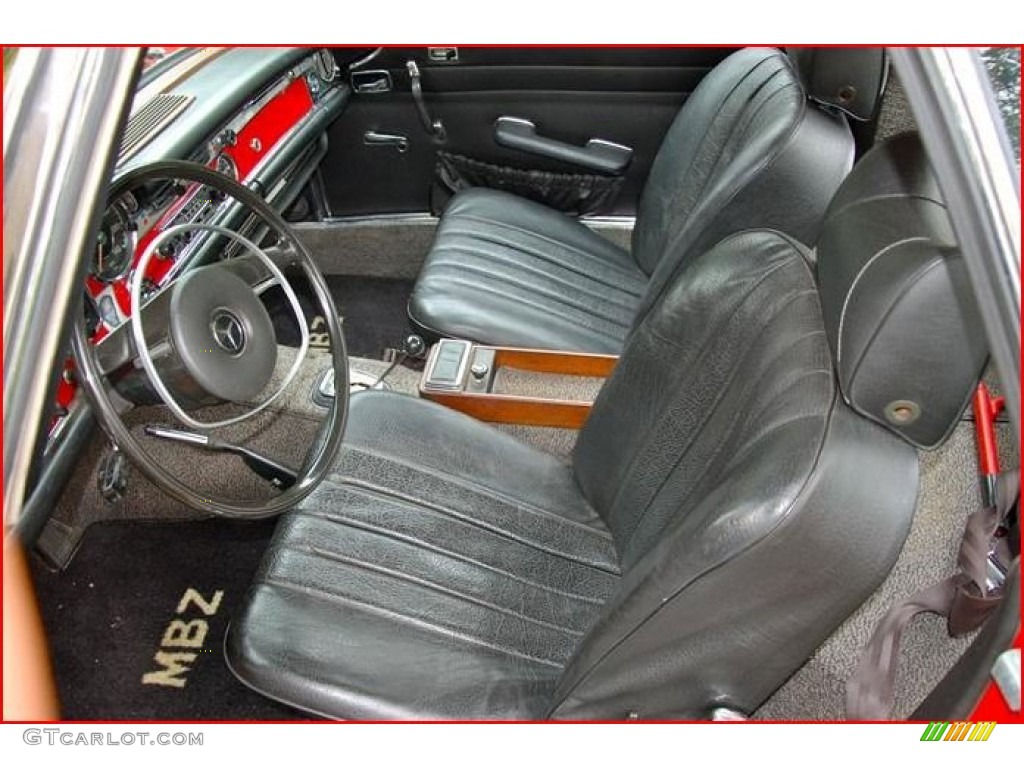 1971 SL Class 280 SL Roadster - Signal Red / Black photo #11
