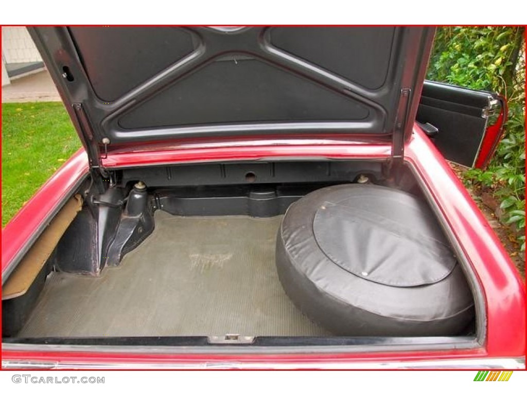 1971 SL Class 280 SL Roadster - Signal Red / Black photo #14