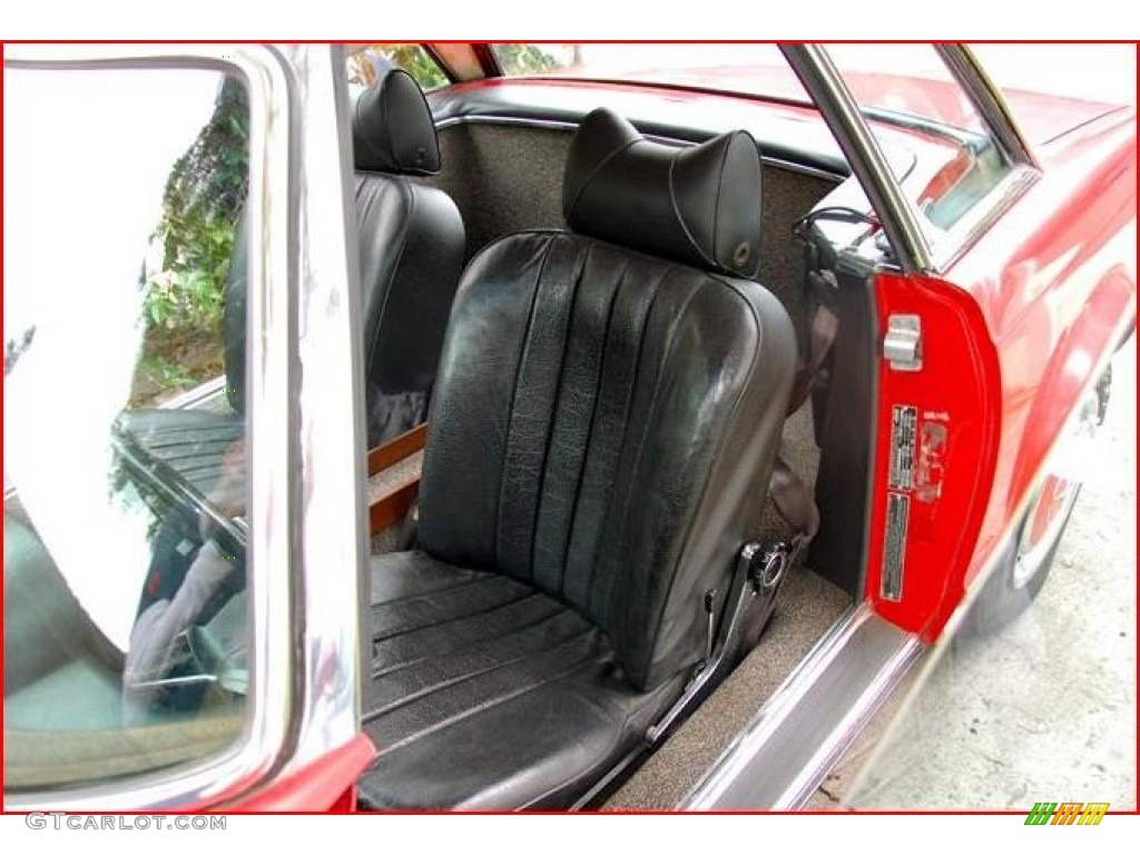 1971 SL Class 280 SL Roadster - Signal Red / Black photo #16
