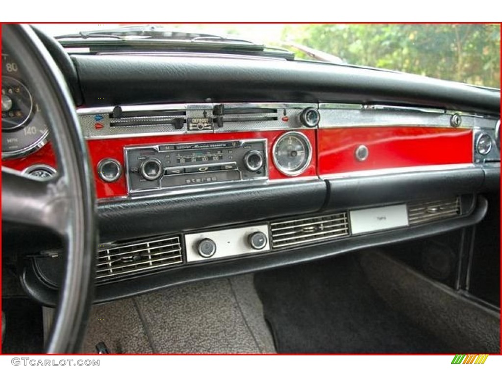 1971 SL Class 280 SL Roadster - Signal Red / Black photo #17